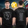 My Chemical Romance Merch The Black Parade 2026 Tour North America Green Eyes City Tour Two Sided Unisex T-Shirt