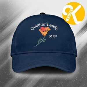 Outside Lands Festival 2026 Merch At Golden Gate Park In San Francisco CA On August 7-9 2026 Poppy Dad Hat