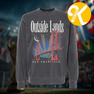 Outside Lands Festival 2026 Merch Event Tee At Golden Gate Park In San Francisco CA On August 7-9 2026 Bridge Unisex Crewneck