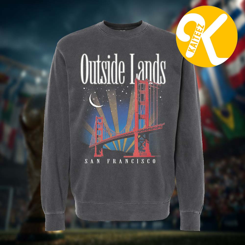 Outside Lands Festival 2026 Merch Event Tee At Golden Gate Park In San Francisco CA On August 7-9 2026 Bridge Unisex Crewneck Outside Lands Festival 2026 Merch Event Tee At Golden Gate Park In San Francisco CA On August 7-9 2026 Bridge Unisex Crewneck