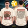 Outside Lands Festival 2026 Merch Event Tee At Golden Gate Park In San Francisco CA On August 7-9 2026 Bison Line Up Two Sided Unisex T-Shirt Outside Lands Festival 2026 Merch Event Tee At Golden Gate Park In San Francisco CA On August 7-9 2026 Bison Line Up Two Sided Unisex T-Shirt