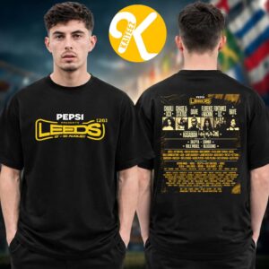 Pepsi Max Presents Leeds Festival 2026 At Richfield Avenue In Reading UK On August 27 30 2026 Line Up Two Sided Unisex T-Shirt