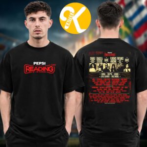Pepsi Max Presents Reading Festival 2026 At Richfield Avenue In Reading UK On August 27 30 2026 Line Up Two Sided Unisex T-Shirt