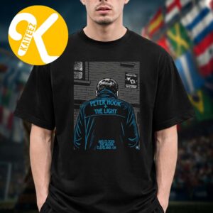 Peter Hook And The Light Cleveland OH Event Poster At The Agora In Cleveland OH On August 23 2026 Unisex T-Shirt
