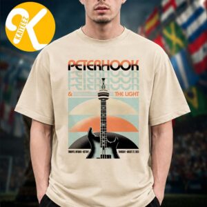 Peter Hook And The Light Toronto ON Event Poster At History In Toronto ON On August 27 2026 Unisex T-Shirt