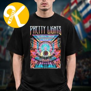 Pretty Lights Port Chester New York Limited Edition Poster At The Capitol Theatre In Port Chester New York On August 21 22 23 2026 Unisex T-Shirt
