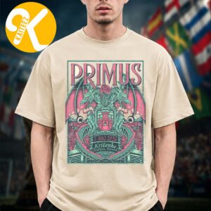 Primus Ljubljana Slovenia Event Poster At Krizanke In Ljubljana Slovenia On August 3 2026 Unisex T-Shirt