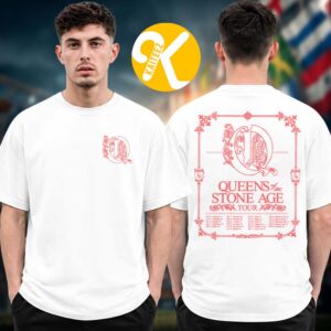 Queens Of The Stone Age World Tour 2026 Tour Dates Two Sided Unisex T-Shirt