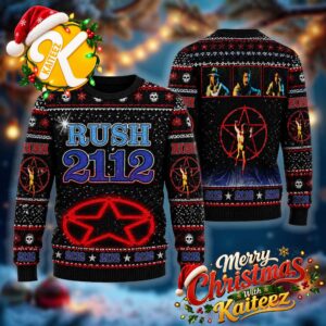 Rush 2112 Album Cover Chrismas Ugly Sweater
