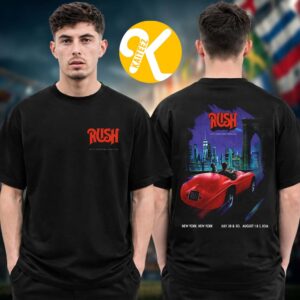 Rush New York City Pop Up Merch Brooklyn Bridge Event Unisex T-Shirt