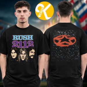 Rush Toronto ON Canada Event Pop Up Shop 2112 Faces Two Sided Unisex T-Shirt