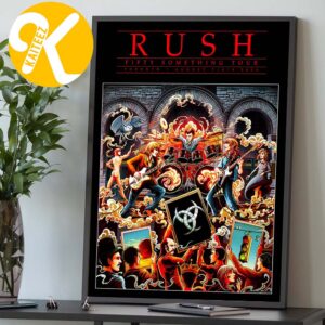 Rush Toronto ON Canada Event Pop Up Shop Moving New Picture Home Decor Poster Canvas