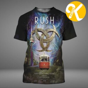 Rush Toronto ON Canada Event Poster At Scotiabank Arena In Toronto ON On August 7 9 11 13 2026 All Over Print Shirt