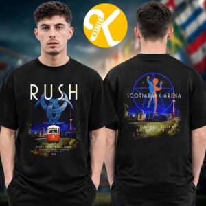 Rush Toronto ON Canada Event Tee At Scotiabank Arena In Toronto ON On August 7 9 11 13 2026 Two Sided Unisex T-Shirt