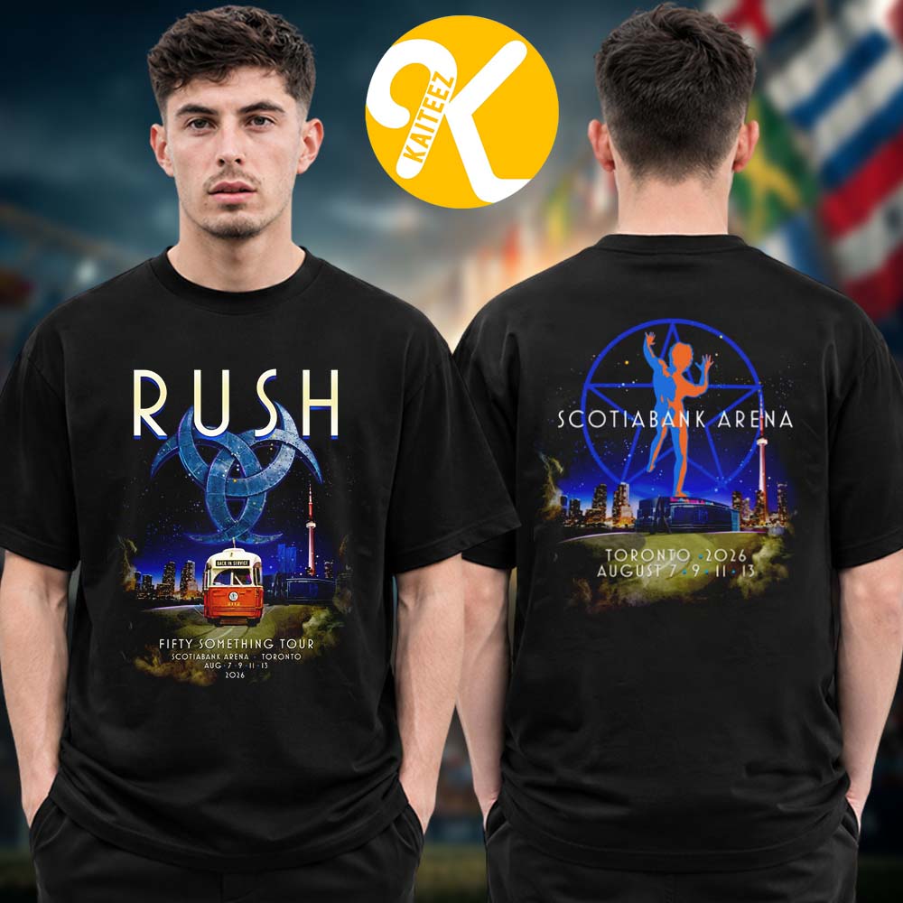 Rush Toronto ON Canada Event Tee At Scotiabank Arena In Toronto ON On August 7 9 11 13 2026 Two Sided Unisex T-Shirt Rush Toronto ON Canada Event Tee At Scotiabank Arena In Toronto ON On August 7 9 11 13 2026 Two Sided Unisex T-Shirt