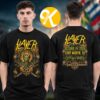 Slayer Merch Rocklahoma 2026 Festival Event Two Sided Unisex T-Shirt