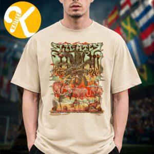 Slightly Stoopid Boca Raton FL Event Poster At Sunset Cove Amphitheater In Boca Raton FL On August 22 2026 Unisex T-Shirt
