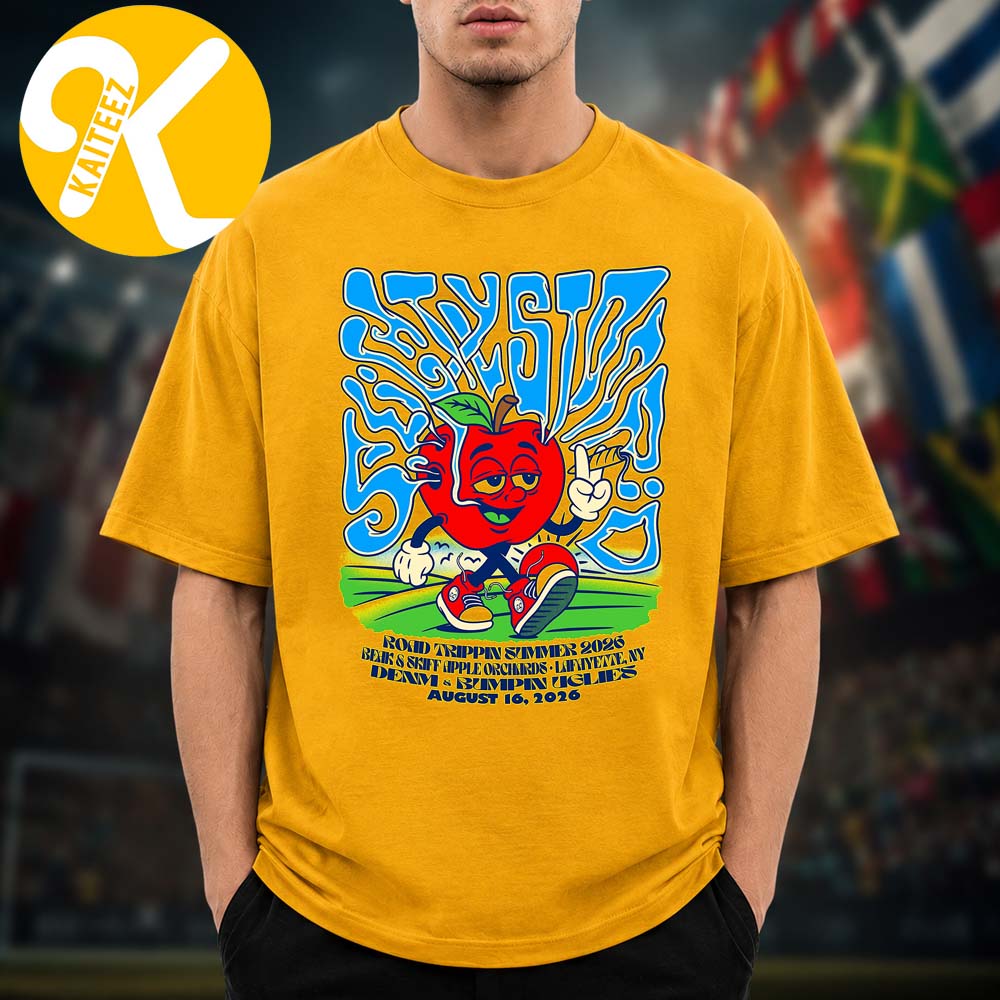 Slightly Stoopid Lafayette NY At Beak Amd Skiff Apple Orchards In Lafayette NY On August 16 2026 Unisex T-Shirt Slightly Stoopid Lafayette NY At Beak Amd Skiff Apple Orchards In Lafayette NY On August 16 2026 Unisex T-Shirt