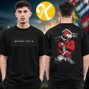Spider Man x Out Of Time Studio Crushed Two Sided Unisex T-Shirt