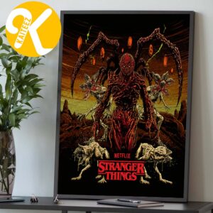 Stranger Things 5 Merch Universal Studios Halloween Horror Nights Home Decor Poster Canvas