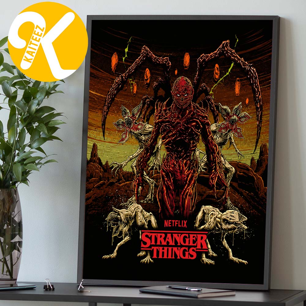Stranger Things 5 Merch Universal Studios Halloween Horror Nights Home Decor Poster Canvas Stranger Things 5 Merch Universal Studios Halloween Horror Nights Home Decor Poster Canvas