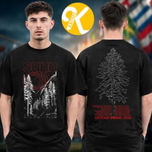 Sunn O))) Merch Lejoly Mountain Tour Dates 2026 Two Sided Unisex T-Shirt