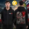 Sunn O))) Merch SUB PO)))P Zip Up Hoodie Sunn O))) Merch SUB PO)))P Zip Up Hoodie