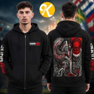 Sunn O))) Merch RCA Saprophial Zip Up Hoodie