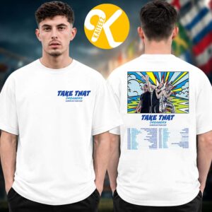 Take That Dreamers European Tour 2027 Tour Dates Two Sided Unisex T-Shirt