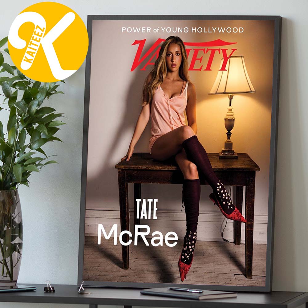 Tate McRae x Variety Poster Cover Magazine Power Of Young Hollywood Home Decor Poster Canvas Tate McRae x Variety Poster Cover Magazine Power Of Young Hollywood Home Decor Poster Canvas