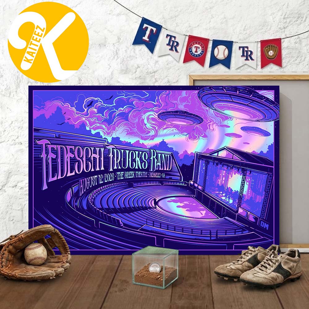 Tedeschi Trucks Band Berkeley CA Event Poster At The Greek Theatre In Berkeley CA On August 12 2026 Home Decor Poster Canvas Tedeschi Trucks Band Berkeley CA Event Poster At The Greek Theatre In Berkeley CA On August 12 2026 Home Decor Poster Canvas