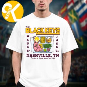 The Black Keys Nashville TN Event Tee At The Pinnacle In Nashville TN On August 6 7 2026 Unisex T-Shirt