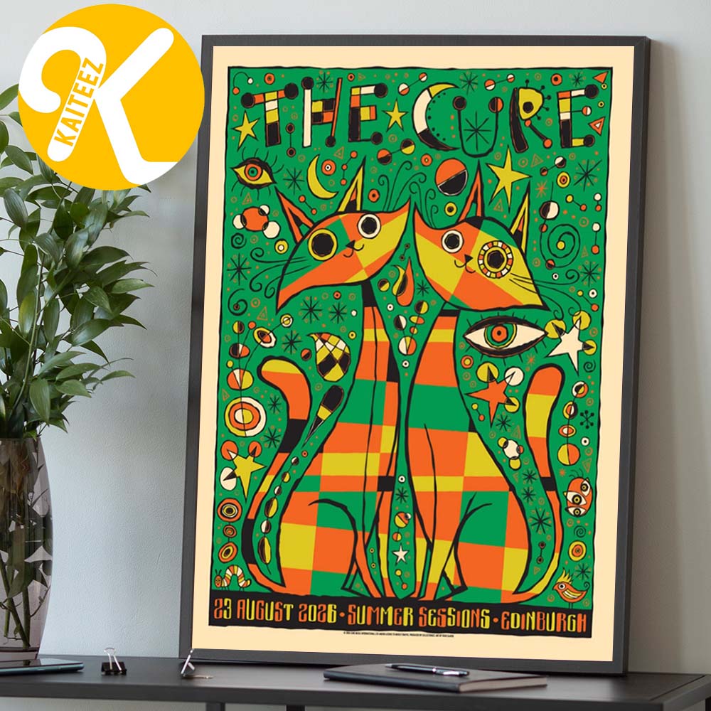 The Cure Edinburgh SE Event Poster At Summer Sessions In Edinburgh SE On August 23 2026 Home Decor Poster Canvas The Cure Edinburgh SE Event Poster At Summer Sessions In Edinburgh SE On August 23 2026 Home Decor Poster Canvas