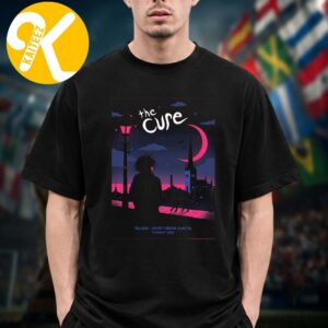 The Cure Merch Tallinn 2026 Event Unisex T-Shirt
