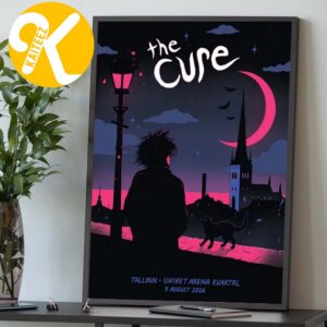 The Cure Merch Tallinn 2026 Limited Edition Event Home Decor Poster Canvas