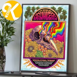 The Growlers Fall Tour 2026 West Coast Tour Dates Home Decor Poster Canvas