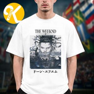 The Weeknd Dawn FM Album After Hours Til Dawn Collection CD Cover Art By Yoshitaka Amano Unisex T-Shirt