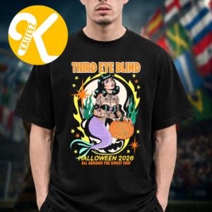 Third Eye Blind Halloween Tour 2026 All Aboard The Ghost Ship Unisex T-Shirt