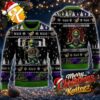 Tool Band Purple Flame Christmas Ugly Sweater