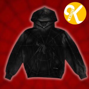 Travis Scott Catus Jack x Spider Man Brand New Day Collaboration Merch Black Unisex Hoodie