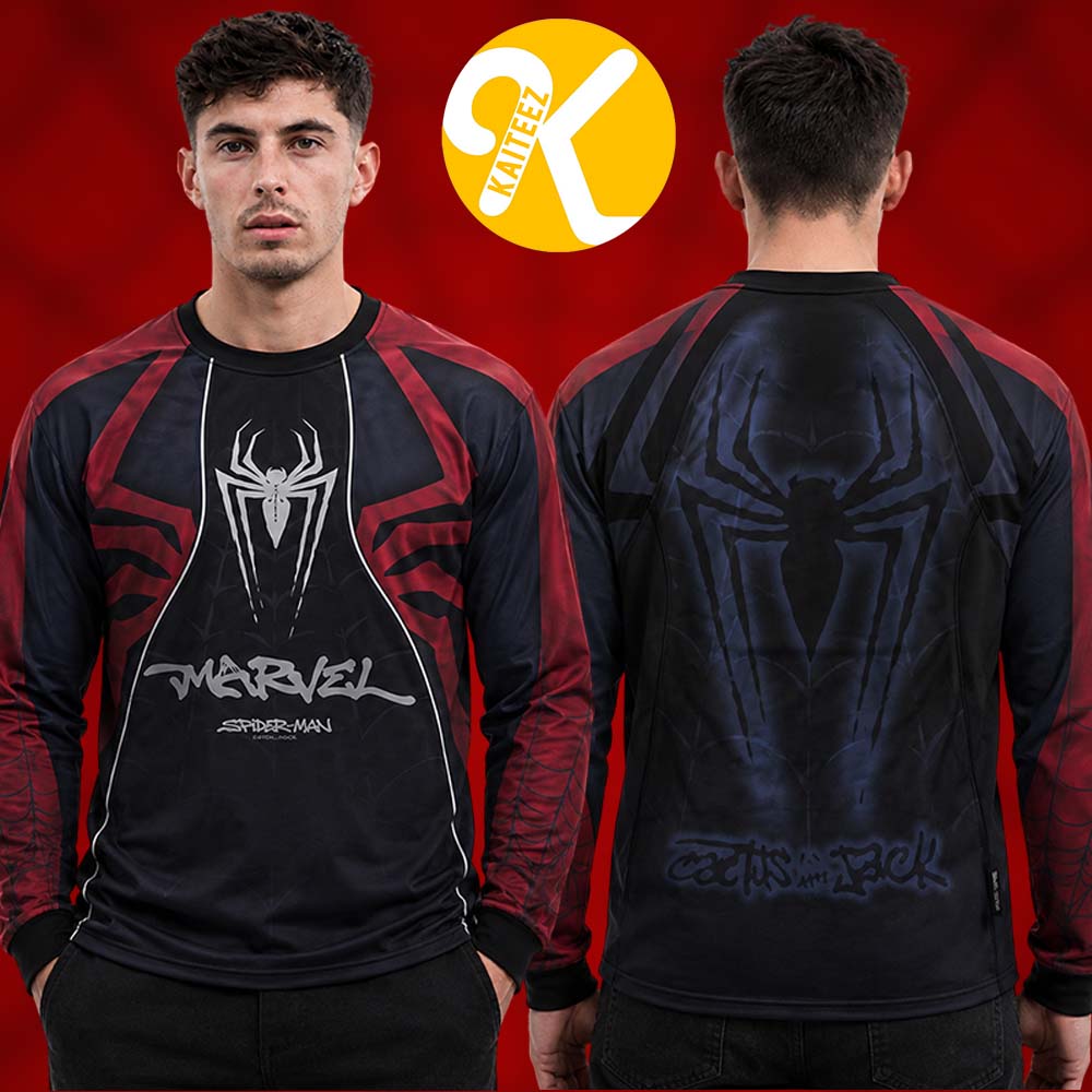Travis Scott Catus Jack x Spider Man Brand New Day Collaboration Merch Long Sleeve Jersey Travis Scott Catus Jack x Spider Man Brand New Day Collaboration Merch Long Sleeve Jersey