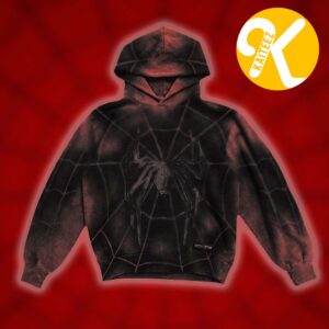 Travis Scott Catus Jack x Spider Man Brand New Day Collaboration Merch Red Unisex Hoodie