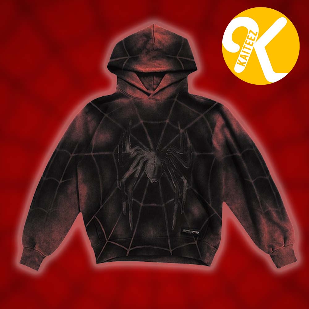 Travis Scott Catus Jack x Spider Man Brand New Day Collaboration Merch Red Unisex Hoodie Travis Scott Catus Jack x Spider Man Brand New Day Collaboration Merch Red Unisex Hoodie