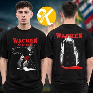 Wacken 2026 Music Festival Merch In Wacken DE On July 29 August 1 2026 Riff Hero Two Sided Unisex T-Shirt