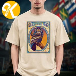 Widespread Panic Atlantic City NJ Event Poster At Hard Rock Live At Etess Arena In Atlantic City NJ On August 14 15 16 2026 Unisex T-Shirt