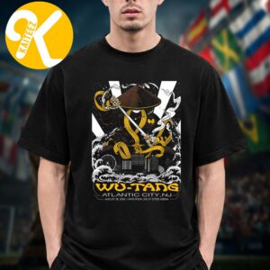Wu Tang Clan At Hard Rock Live At Etess Arena In Atlantic City NJ On August 28 2026 Unisex T-Shirt
