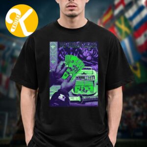 Wu Tang Clan Darien Center NY Event Poster At Darien Lake Amphitheater In Darien Center NY On August 27 2026 Unisex T-Shirt