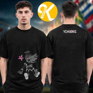 YOASOBI Merch Never Ending Stories North America Tour 2026 Chara Black Two Sided Unisex T-Shirt
