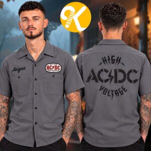 ACDC PWR Up Pop Up 2026 Exclusive High Voltage Work Shirt