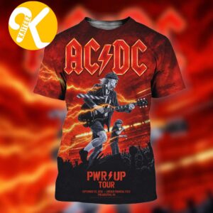 ACDC Philadelphia PA Event Poster At Lincoln Financial Field In Philadelphia PA On September 29 2026 All Over Print Shirt
